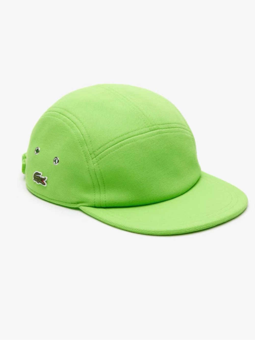 Lacoste Neon Green 5-Panel Cap